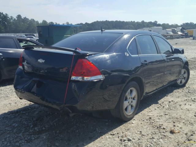2G1WD58C279105111 - 2007 CHEVROLET IMPALA SUP 黑色 照片 4