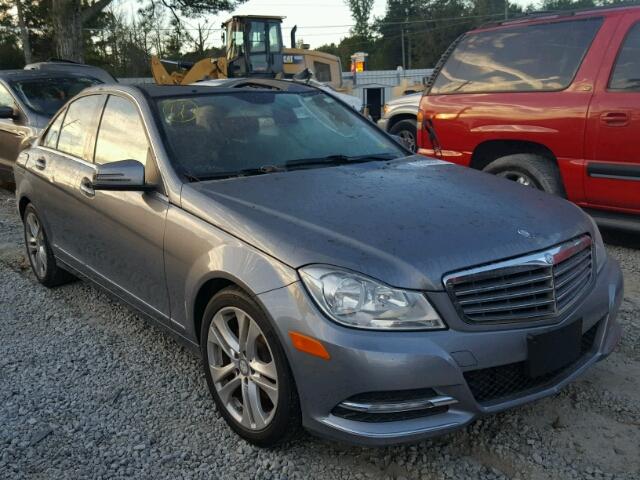 WDDGF4HB0DR242479 - 2013 MERCEDES-BENZ C 250 GRAY photo 1