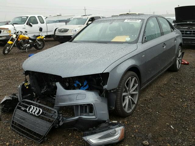 WAUBFAFL6GN011447 - 2016 AUDI A4 GRAY photo 2