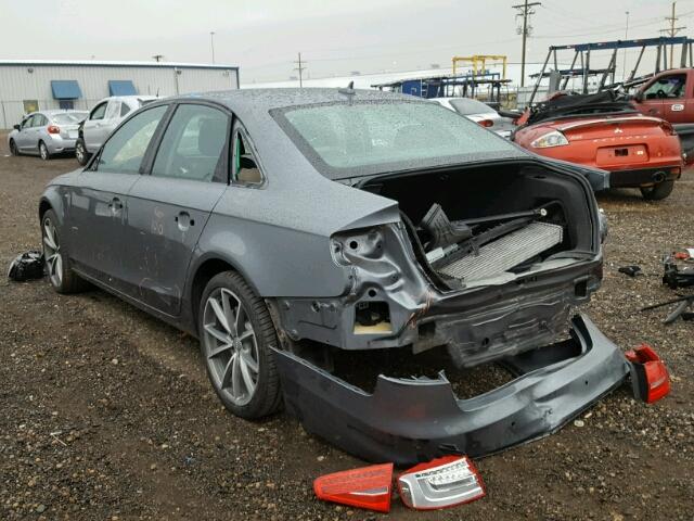 WAUBFAFL6GN011447 - 2016 AUDI A4 GRAY photo 3