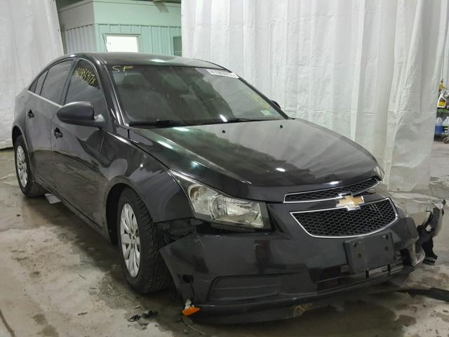 1G1PC5SHXB7122440 - 2011 CHEVROLET CRUZE LS BLACK photo 1