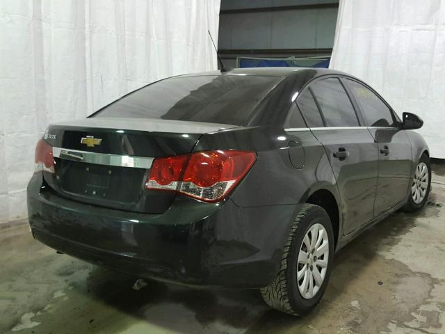 1G1PC5SHXB7122440 - 2011 CHEVROLET CRUZE LS BLACK photo 4