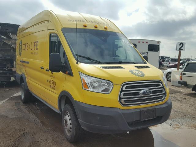 1FTRS4XG5GKA27981 - 2016 FORD TRANSIT T- YELLOW photo 1