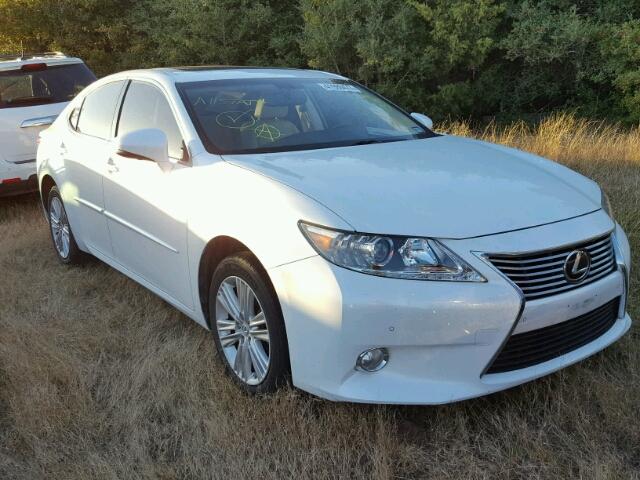 JTHBK1GG8E2084316 - 2014 LEXUS ES WHITE photo 1