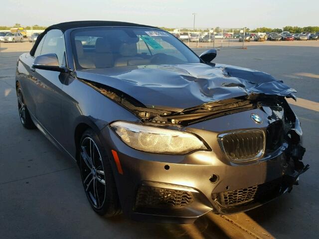 WBA2N1C54JVC28806 - 2018 BMW M240I Gris foto 1