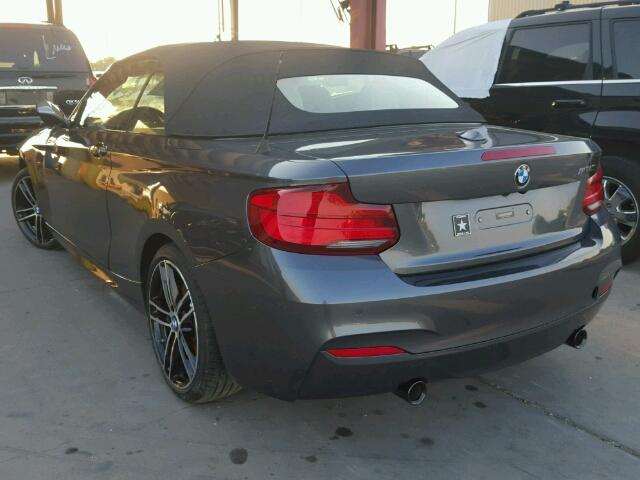 WBA2N1C54JVC28806 - 2018 BMW M240I Gris foto 3