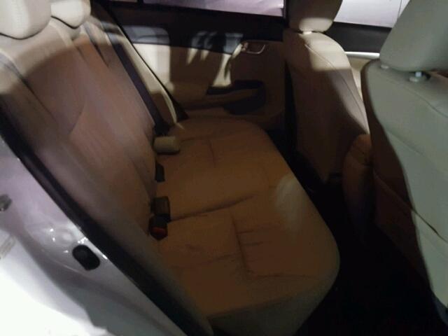 19XFB2F9XDE041089 - 2013 HONDA CIVIC EXL WHITE photo 6