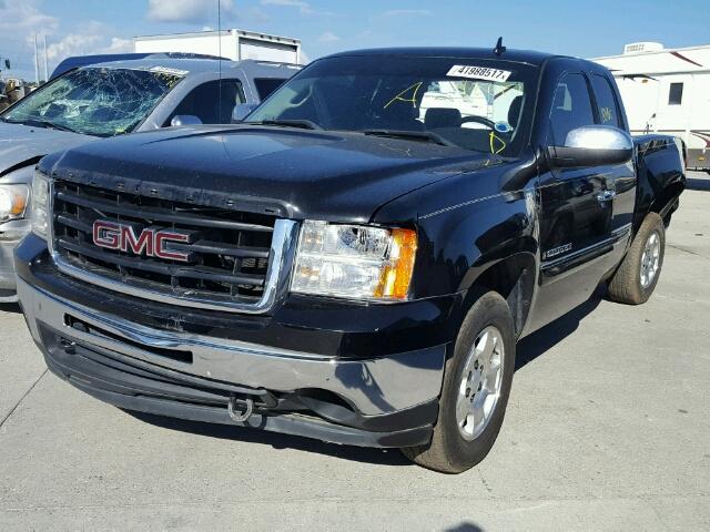 2GTEC29J991115525 - 2009 GMC SIERRA BLACK photo 2