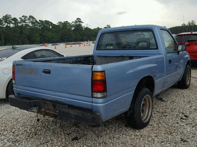 4S1CL11L8P4204916 - 1993 ISUZU CONVENTION BLUE photo 4