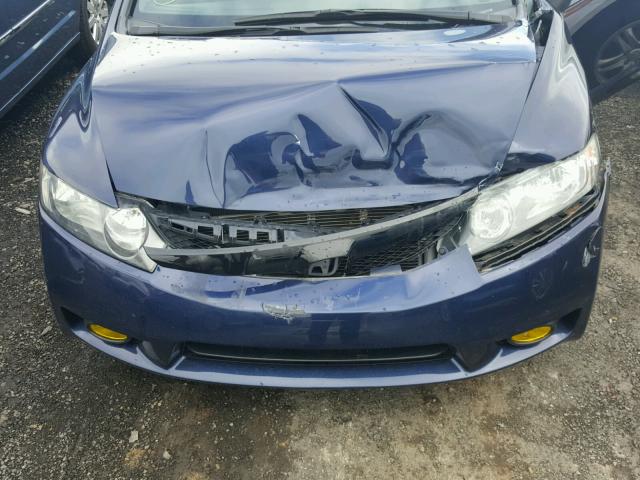 2HGFA1F36BH545473 - 2011 HONDA CIVIC VP BLUE photo 7