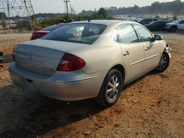 2G4WC582381200581 - 2008 BUICK LACROSSE TAN photo 4