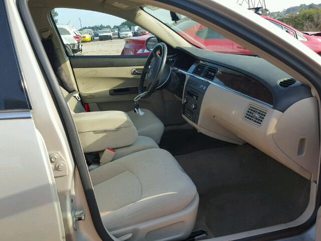 2G4WC582381200581 - 2008 BUICK LACROSSE TAN photo 5