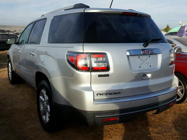 1GKKRPKD8DJ262005 - 2013 GMC ACADIA SLE SILVER photo 3