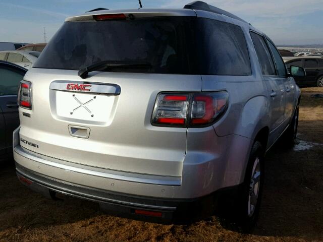 1GKKRPKD8DJ262005 - 2013 GMC ACADIA SLE SILVER photo 4