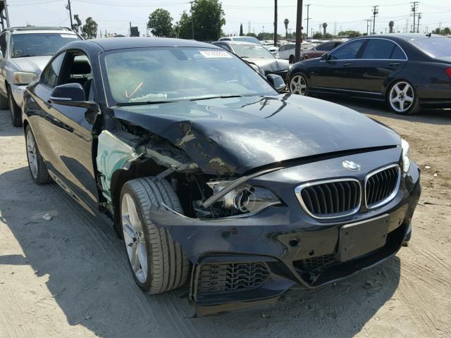 WBA1F5C57EVV99252 - 2014 BMW 228 I BLACK photo 1