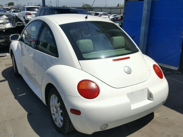 3VWCK31C25M415467 - 2005 VOLKSWAGEN NEW BEETLE 白色 照片 3