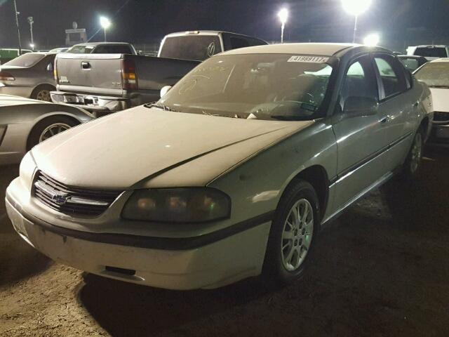 2G1WF52E849241372 - 2004 CHEVROLET IMPALA WHITE photo 1