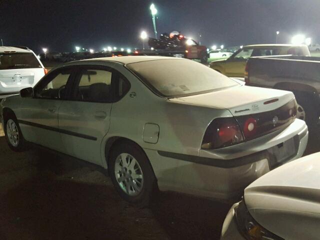 2G1WF52E849241372 - 2004 CHEVROLET IMPALA WHITE photo 3