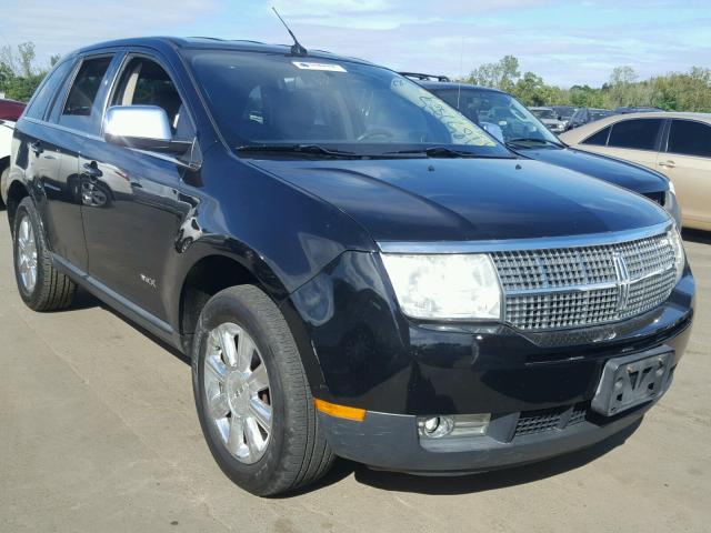 2LMDU88C87BJ13111 - 2007 LINCOLN MKX BLACK photo 1