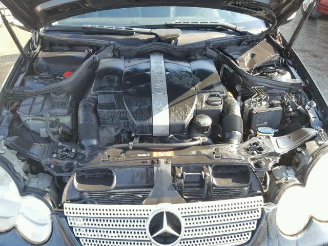 WDBRN64J55A751609 - 2005 MERCEDES-BENZ C 320 SPOR BLUE photo 7