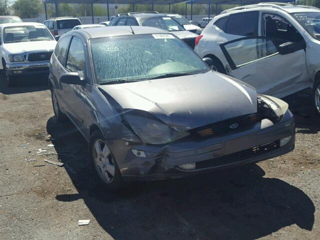 3FAFP31323R185825 - 2003 FORD FOCUS ZX3 GRAY photo 1