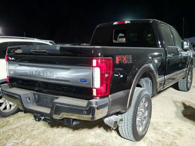 1FT7W2BT3HEE01461 - 2017 FORD F250 SUPER BLACK photo 4