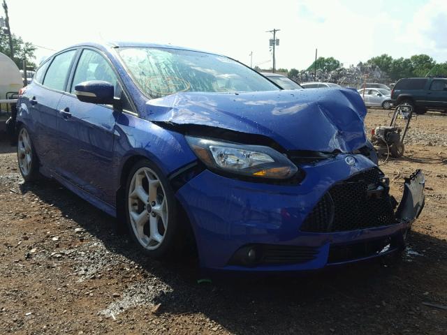 1FADP3L92DL319046 - 2013 FORD FOCUS ST BLUE photo 1