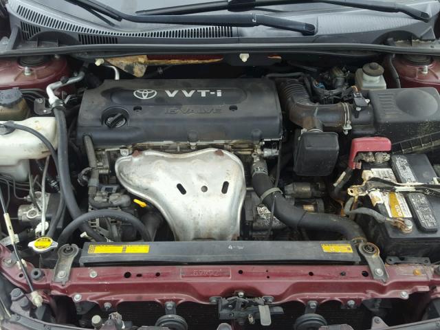 JTKDE167680241451 - 2008 TOYOTA SCION TC იასამნისფერი ფოტო 7