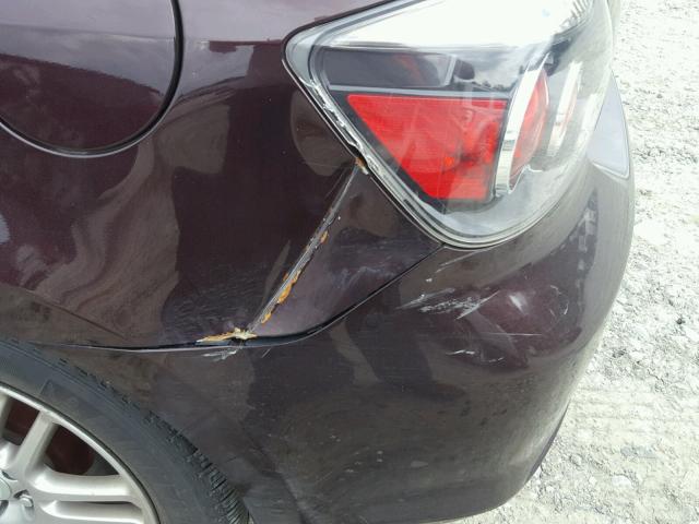 JTKDE167680241451 - 2008 TOYOTA SCION TC იასამნისფერი ფოტო 9