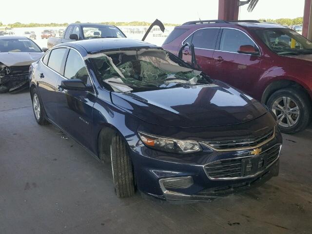 1G1ZB5ST7JF173351 - 2018 CHEVROLET MALIBU LS Mavi foto 1