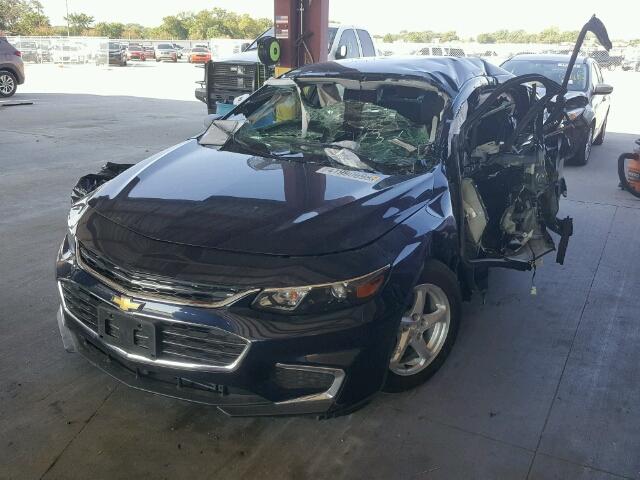 1G1ZB5ST7JF173351 - 2018 CHEVROLET MALIBU LS Mavi foto 2