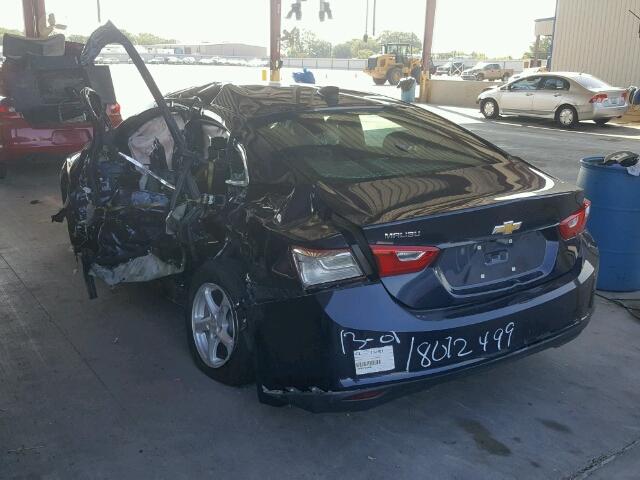 1G1ZB5ST7JF173351 - 2018 CHEVROLET MALIBU LS Mavi foto 3