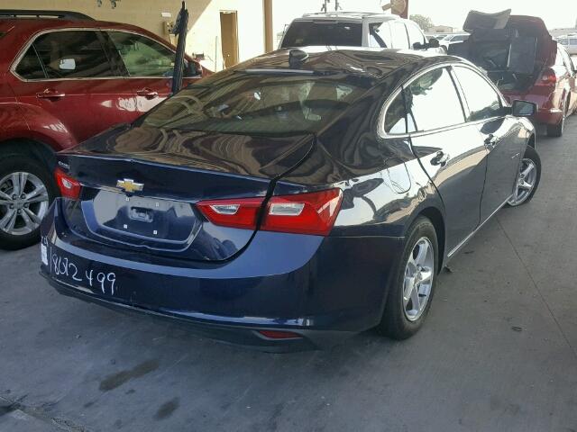 1G1ZB5ST7JF173351 - 2018 CHEVROLET MALIBU LS Mavi foto 4