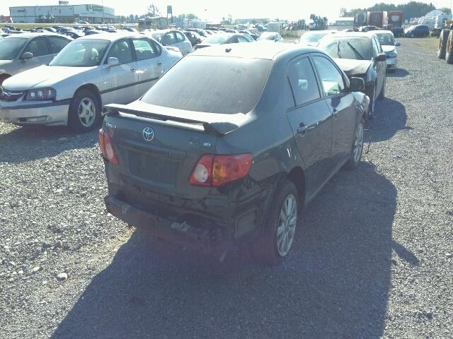 2T1BU40E09C027069 - 2009 TOYOTA COROLLA BA GRAY photo 4