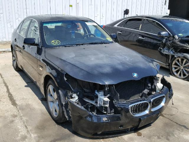 WBANF33527CW69048 - 2007 BMW 525 XI BLACK photo 1