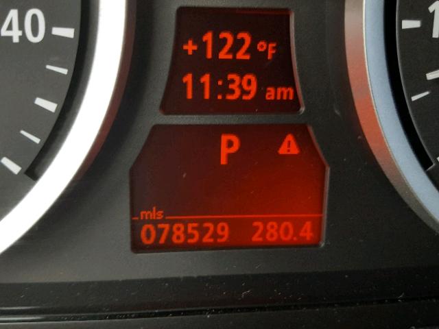 WBANF33527CW69048 - 2007 BMW 525 XI BLACK photo 8