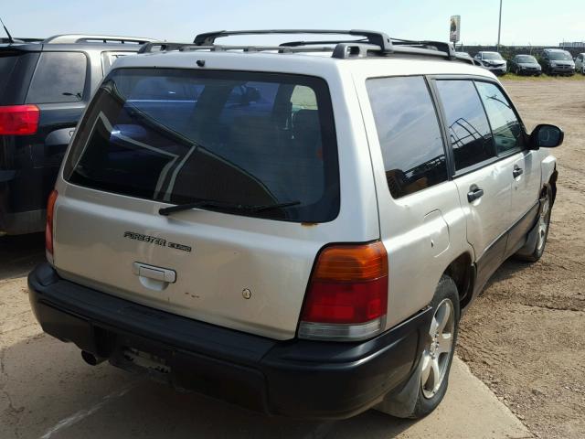 JF1SF6554XH711538 - 1999 SUBARU FORESTER S SILVER photo 4