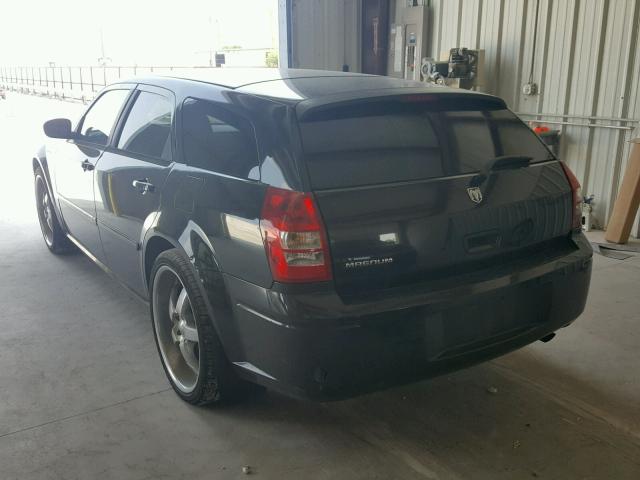 2D8FV48T15H593356 - 2005 DODGE MAGNUM SE BLACK photo 3