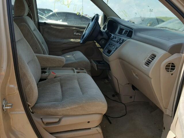 2HKRL18631H531209 - 2001 HONDA ODYSSEY EX TAN photo 5