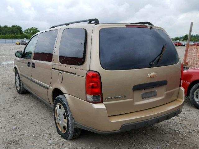 1GNDV23L46D111180 - 2006 CHEVROLET UPLANDER L 棕色 照片 3