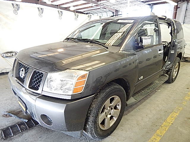 5N1BA08A77N706278 - 2007 NISSAN ARMADA SE GRAY photo 2