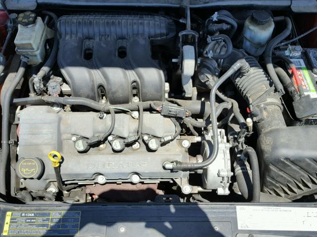 1FAFP23115G162830 - 2005 FORD FIVE HUNDR RED photo 7