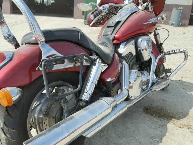 1HFSC550X5A106291 - 2005 HONDA VTX1300 C RED photo 9