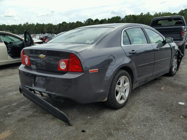 1G1ZA5EU2CF389991 - 2012 CHEVROLET MALIBU LS 灰色 照片 4