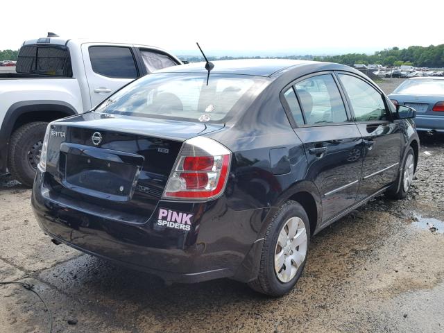 3N1AB61E99L685050 - 2009 NISSAN SENTRA 2.0 BLACK photo 4