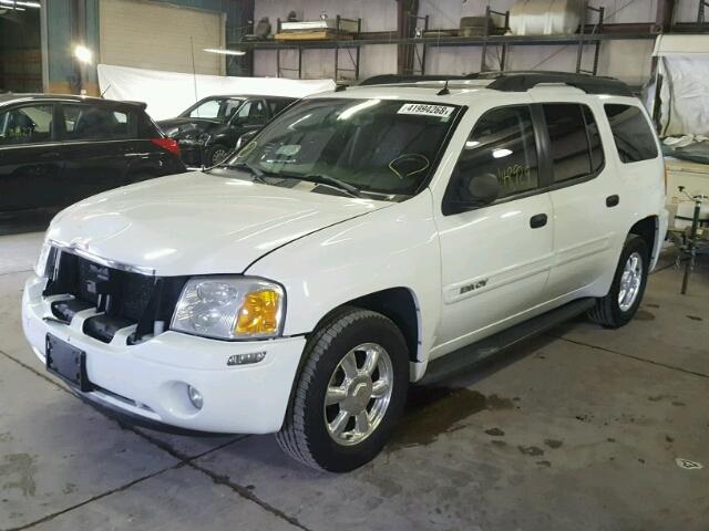 1GKET16S856176217 - 2005 GMC ENVOY XL WHITE photo 2