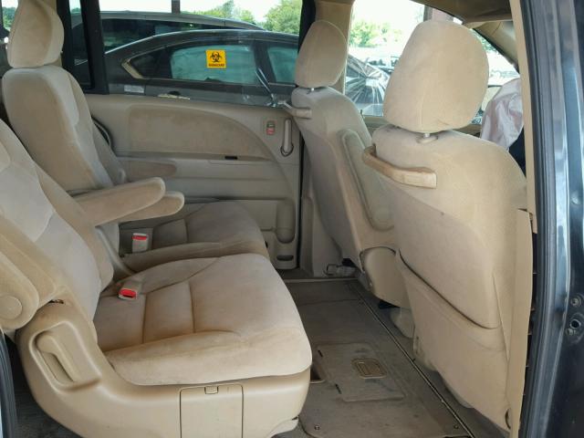 5FNRL38286B097254 - 2006 HONDA ODYSSEY LX GRAY photo 6