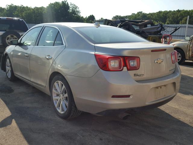 1G11H5SL5EF160213 - 2014 CHEVROLET MALIBU LTZ 米色 照片 3