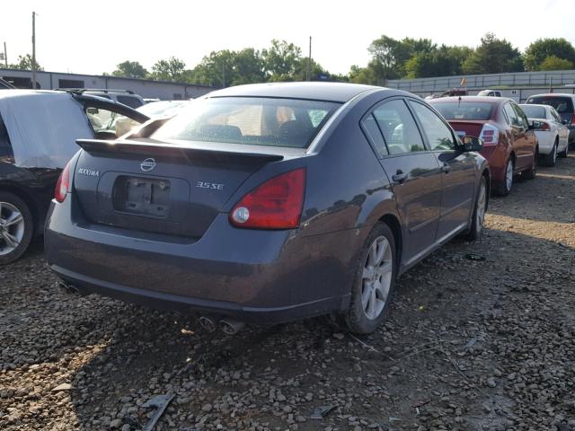 1N4BA41E87C825211 - 2007 NISSAN MAXIMA SE GRAY photo 4