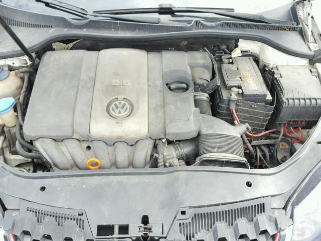 WVWBR71K97W206299 - 2007 VOLKSWAGEN RABBIT WHITE photo 7